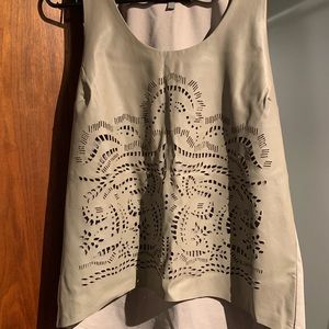 Sunday in Brooklyn pleather top (Anthropologie)